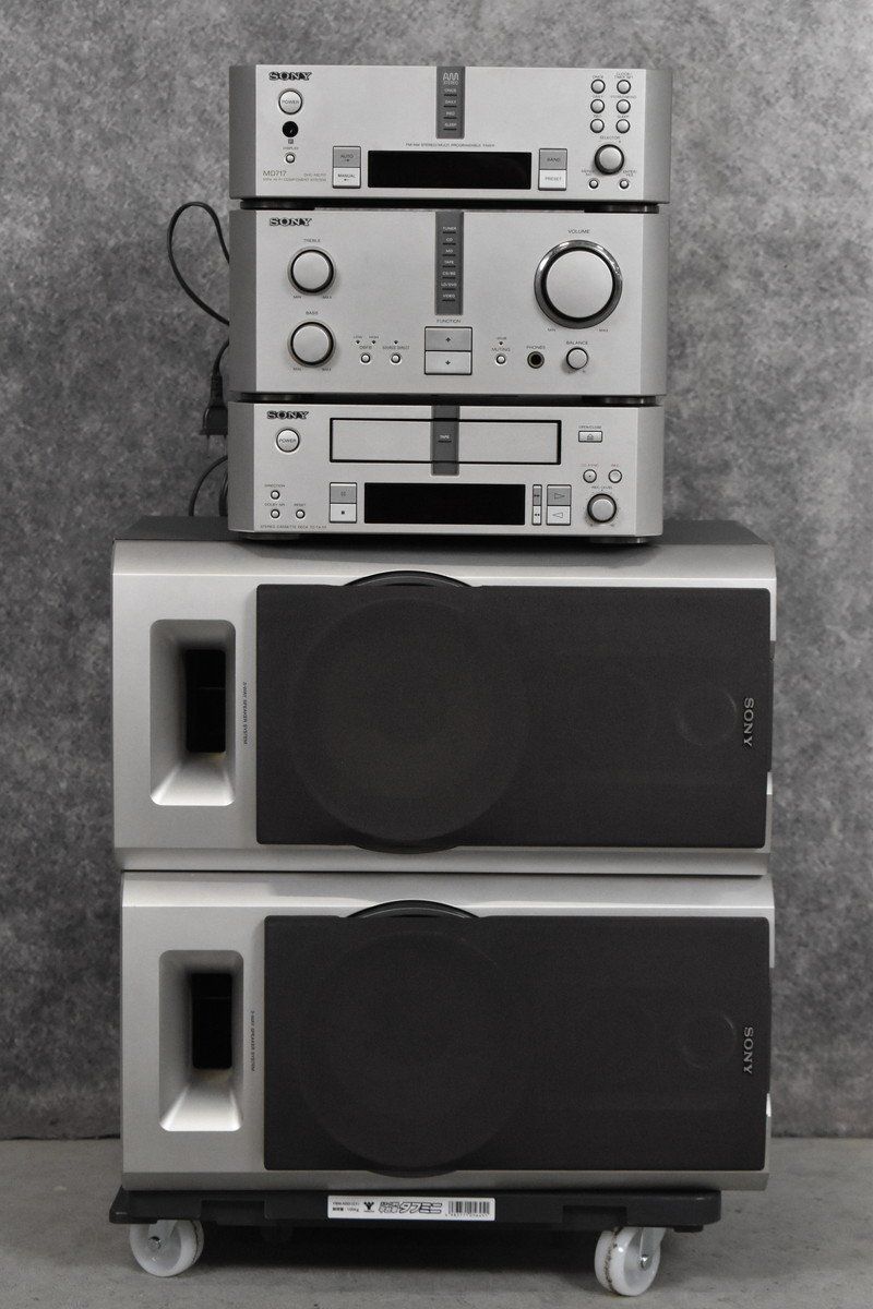 G】SONY ST-MS717/TA-MS707/TC-TX717/SS-MD707 システムコンポ ソニー 