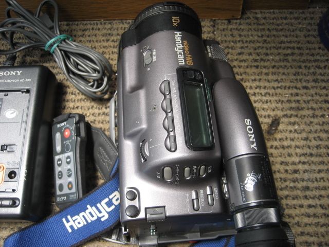 ジャンク扱い SONY/ソニー◇ハンディカム 8mm ビデオカメラレコーダー