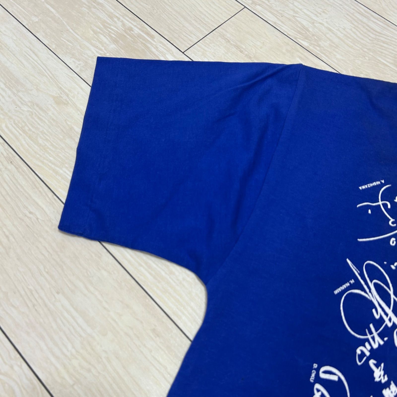 1996年JFA サッカー日本代表 Tシャツ 選手メッセージサイン入り F