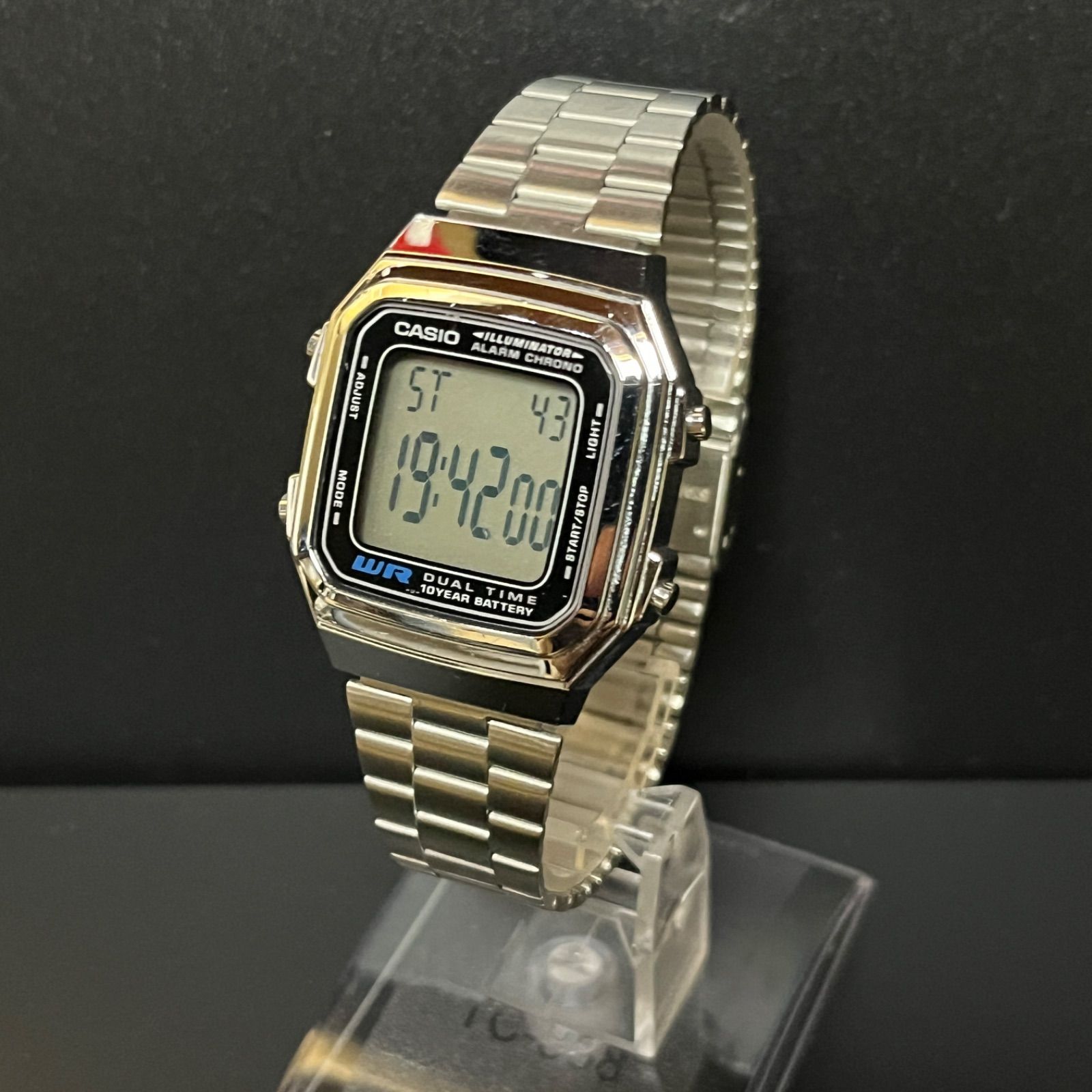 稼働品】CASIO カシオ A178W デジタル 腕時計 電池交換済 レトロ 