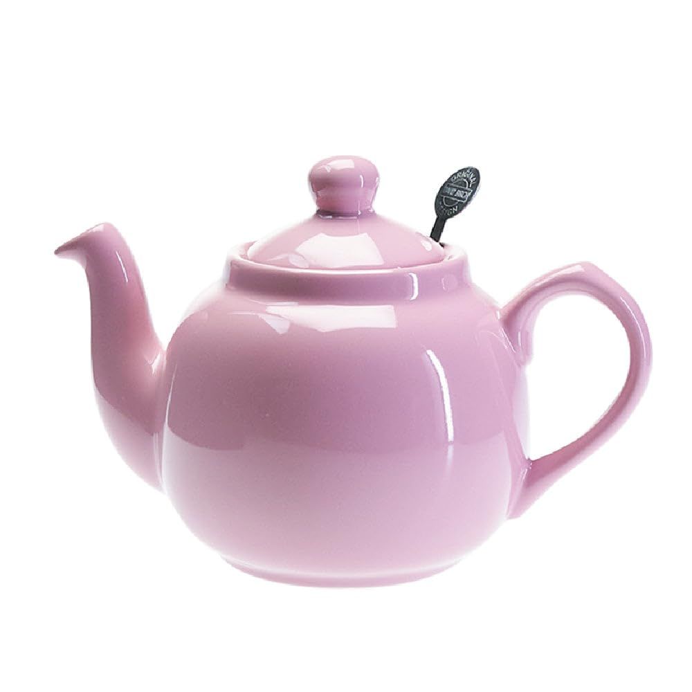 新品 ロンドンポタリー London Pottery ファームハウス ティーポット 2cup 600ml 2カップ用 箱付き せっ器 紅茶 紅茶ポット プレゼント ギフト 食器 シンプル 無地 ドット ステンレス製ティーストレーナー フィルター付き 茶こし 贈