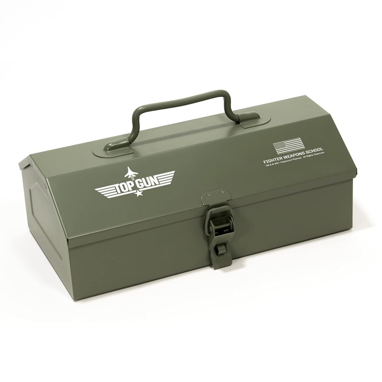 新品 グルーヴガレージ TOP GUN 山型ツールボックス 約W280×D150×H100mm スチール製