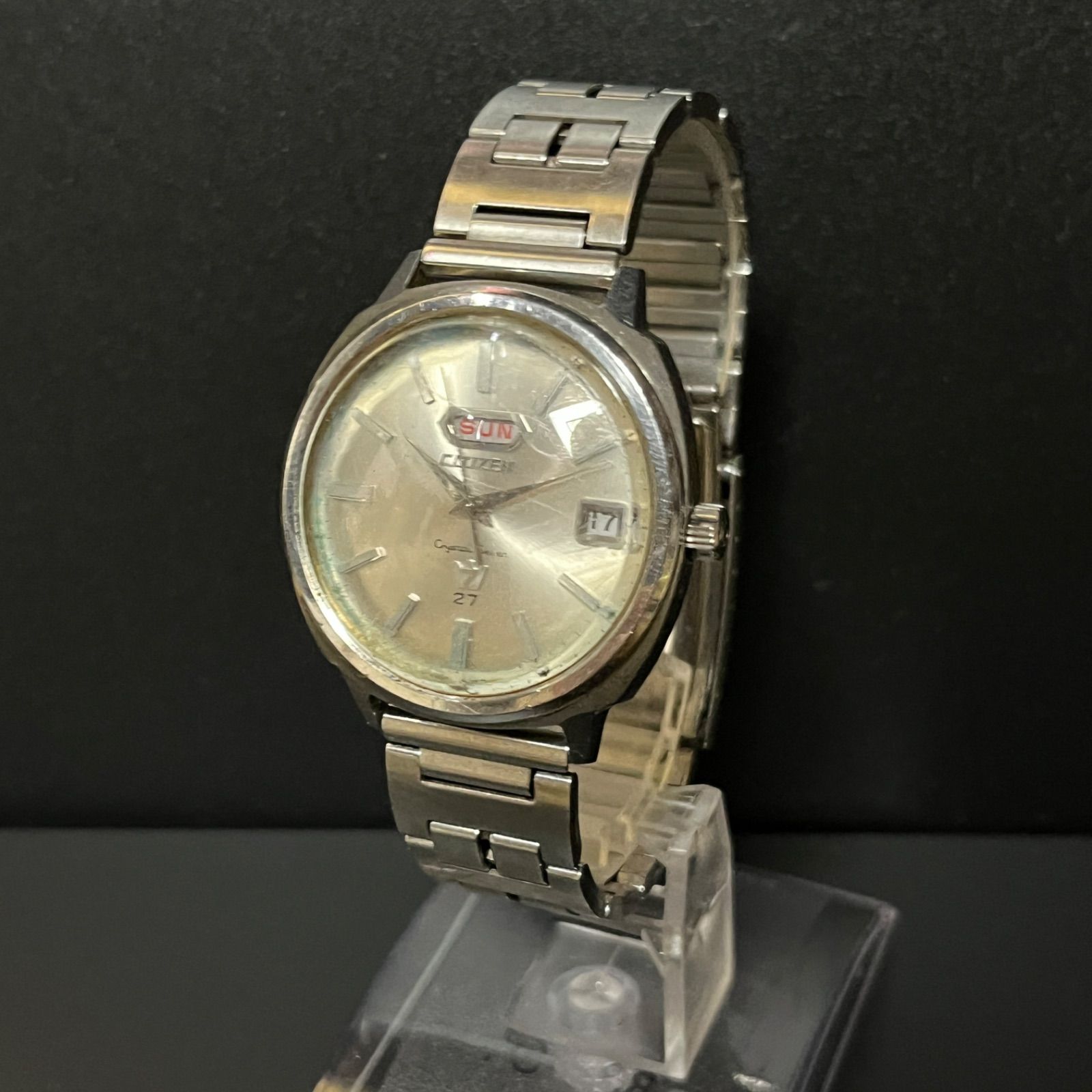 稼働品】シチズン CITIZEN Crystal Seven ACSS81301-Y クリスタル 