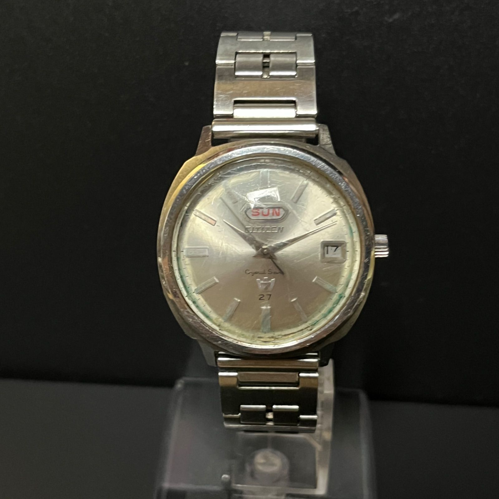稼働品】シチズン CITIZEN Crystal Seven ACSS81301-Y クリスタル 