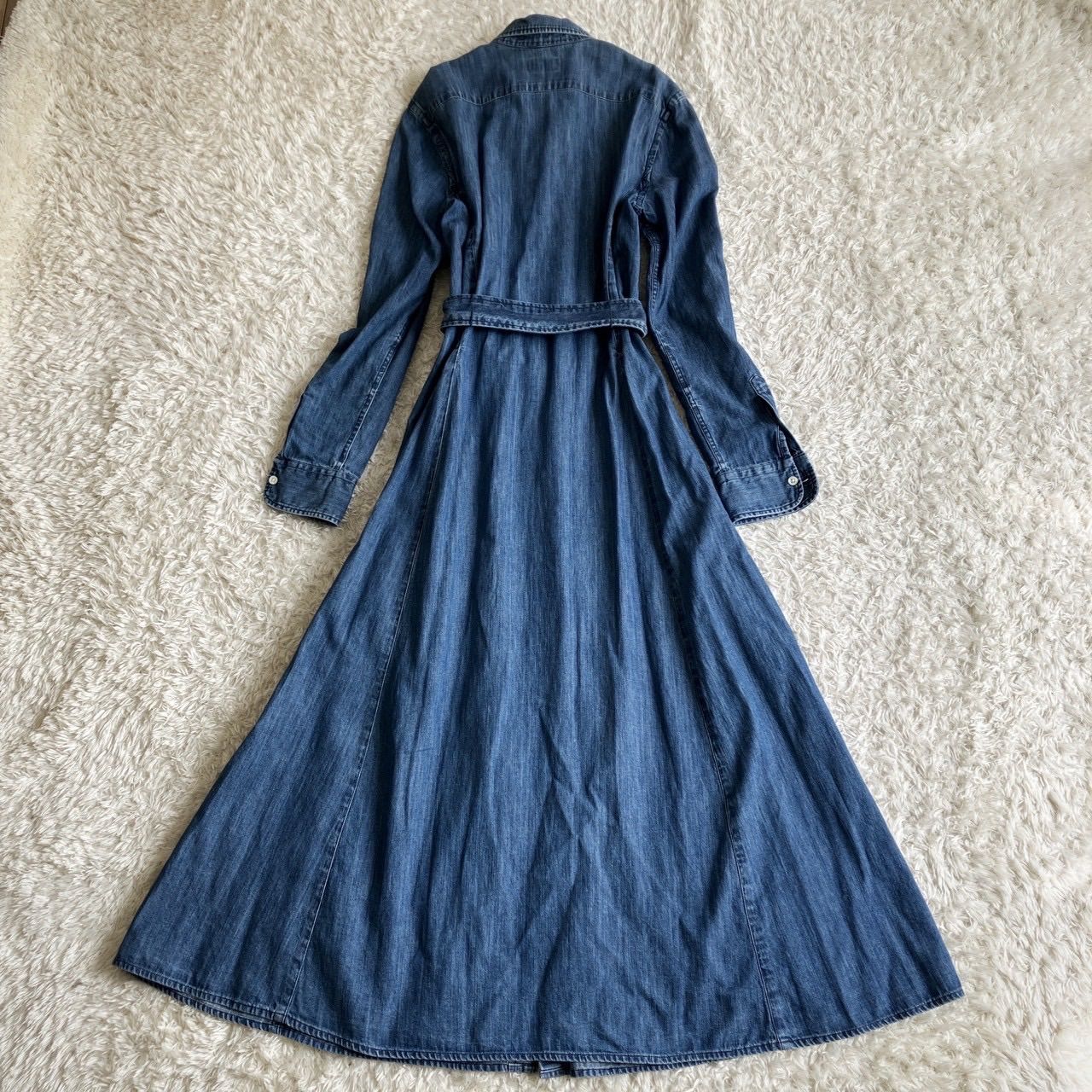美品！POLO RALPH LAUREN ラルフローレン デニムワンピース シャツ