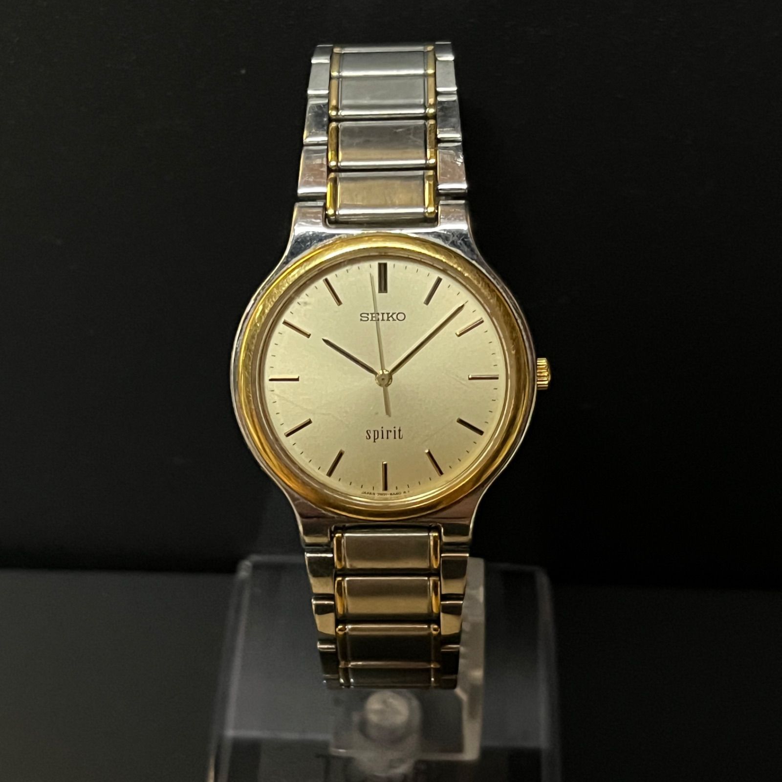 スピリット セイコー SEIKO SPIRIT 稼働品 腕時計 ゴールド 美品