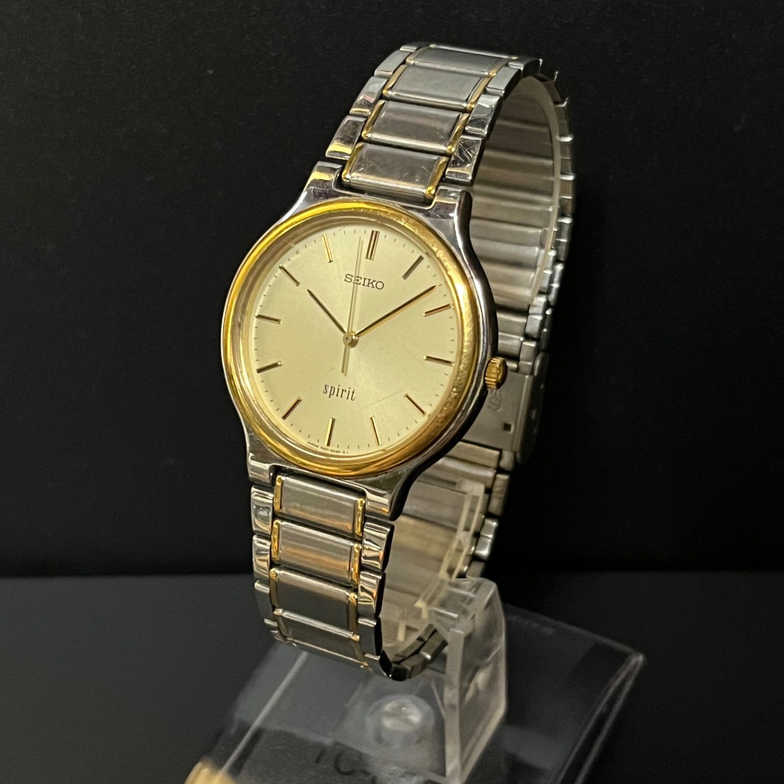 稼働品】 SEIKO セイコー SPIRIT スピリット 7N01-6A70 腕時計 動作 