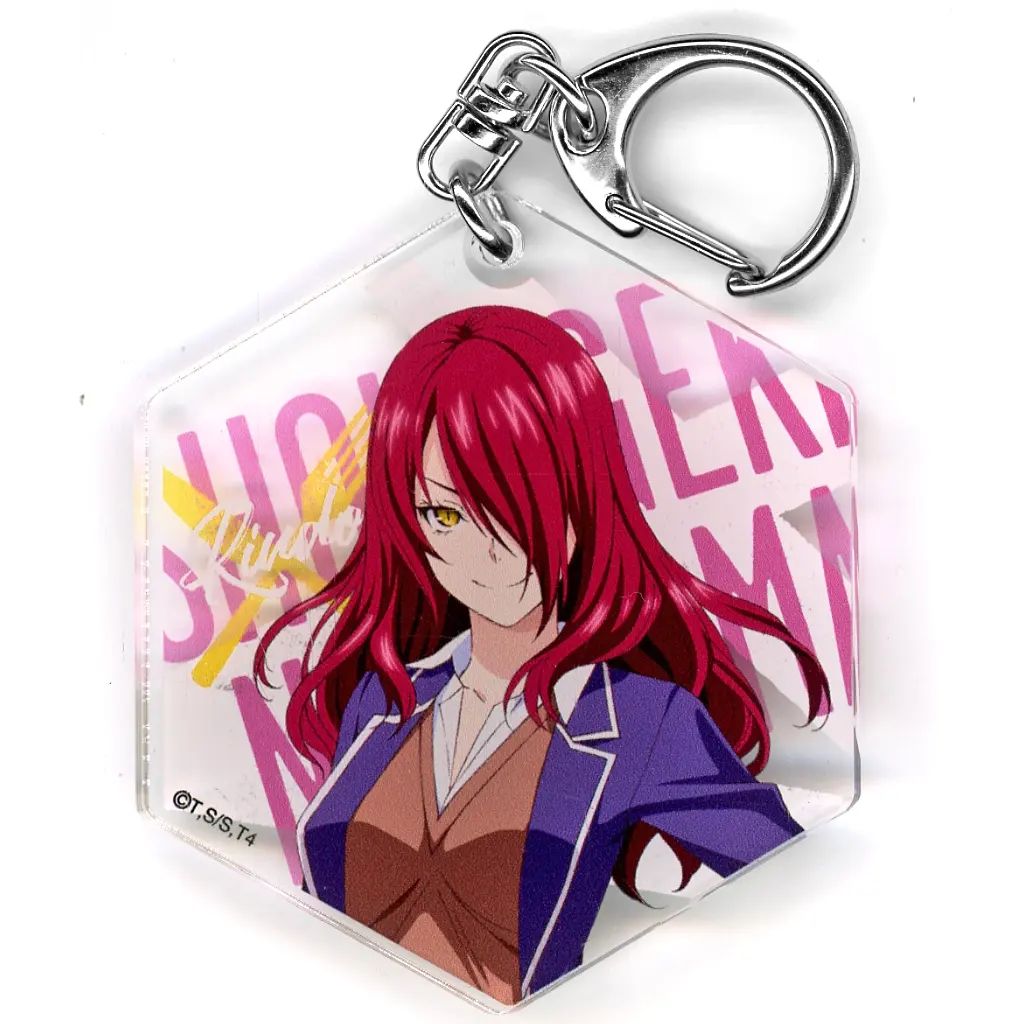 中古】雑貨 小林竜胆 アクリルキーホルダー 「DMMスクラッチ! 食戟の