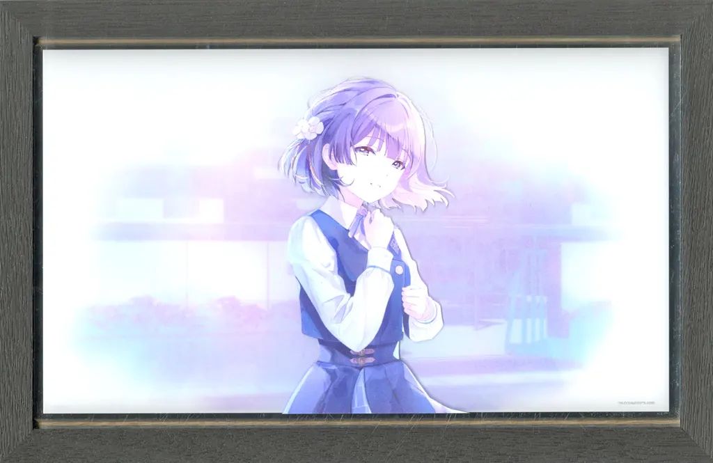 中古】鏡・ミラー 秦谷美鈴 スチルイラストパブミラー 「学園アイドル