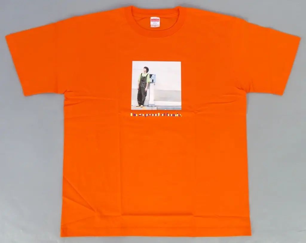 山下幸輝　サイン入り　Tシャツ 中古】Tシャツ 山下幸輝(WILD BLUE) たそがれTee(Tシャツ) オレンジ XL
