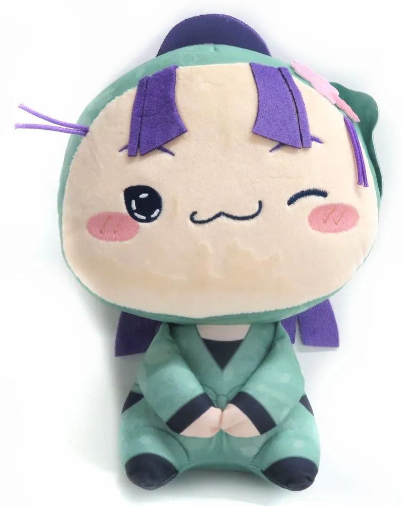 【ぴの】桜もちぴこ もちぴこBIGぬいぐるみ 立花仙蔵 中古】ぬいぐるみ 立花仙蔵 もちぴこBIGぬいぐるみ 「フリューくじ 忍