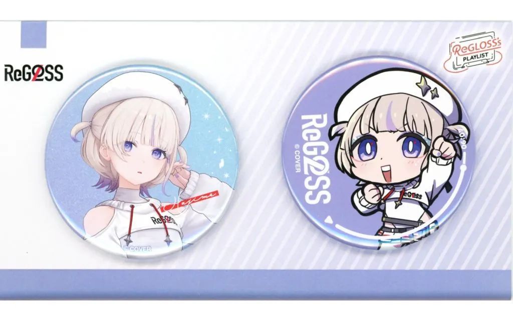 轟はじめ ReGLOSS 缶バッジ 50個 痛バ playlist02 ReGLOSS's PLAYLIST