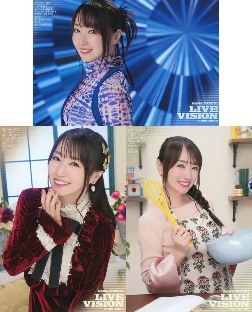 中古】ポストカード 水樹奈々 ポストカードセットA(3枚組) 「NANA