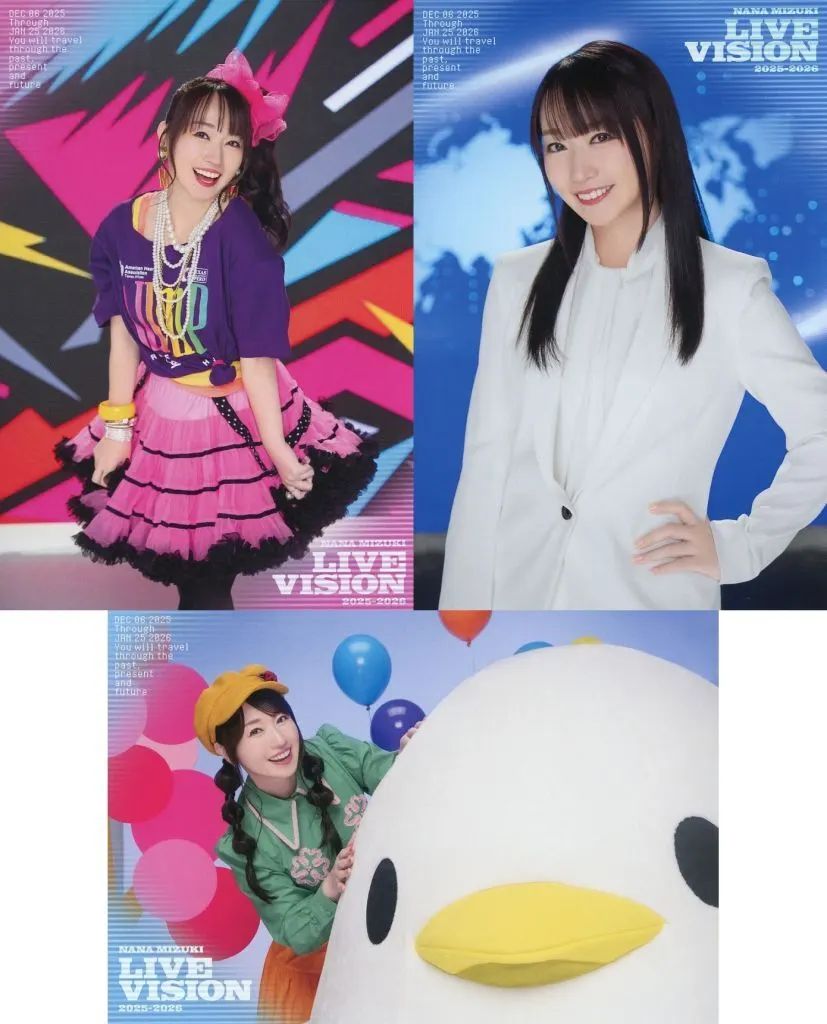 中古】ポストカード 水樹奈々 ポストカードセットC(3枚組) 「NANA