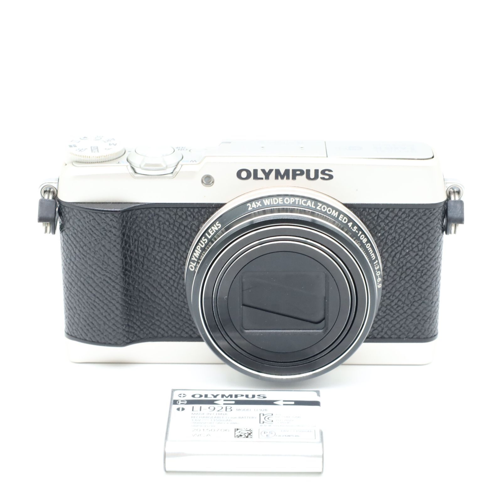 □美品□ OLYMPUS（オリンパス） STYLUS SH-2 シルバー 光学24倍ズーム 