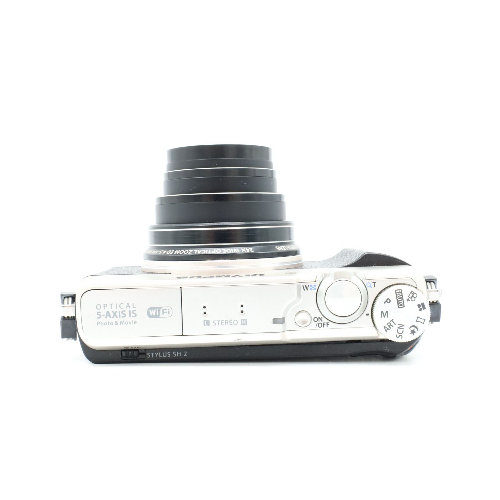 □美品□ OLYMPUS（オリンパス） STYLUS SH-2 シルバー 光学24倍ズーム 