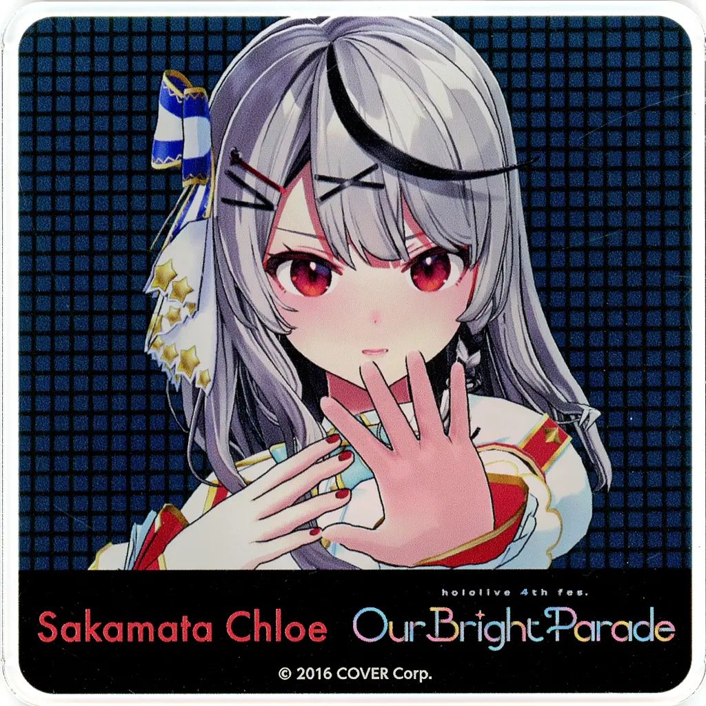 キャラクターグッズ 【】コースター 沙花叉クロヱ アクリルコースター
