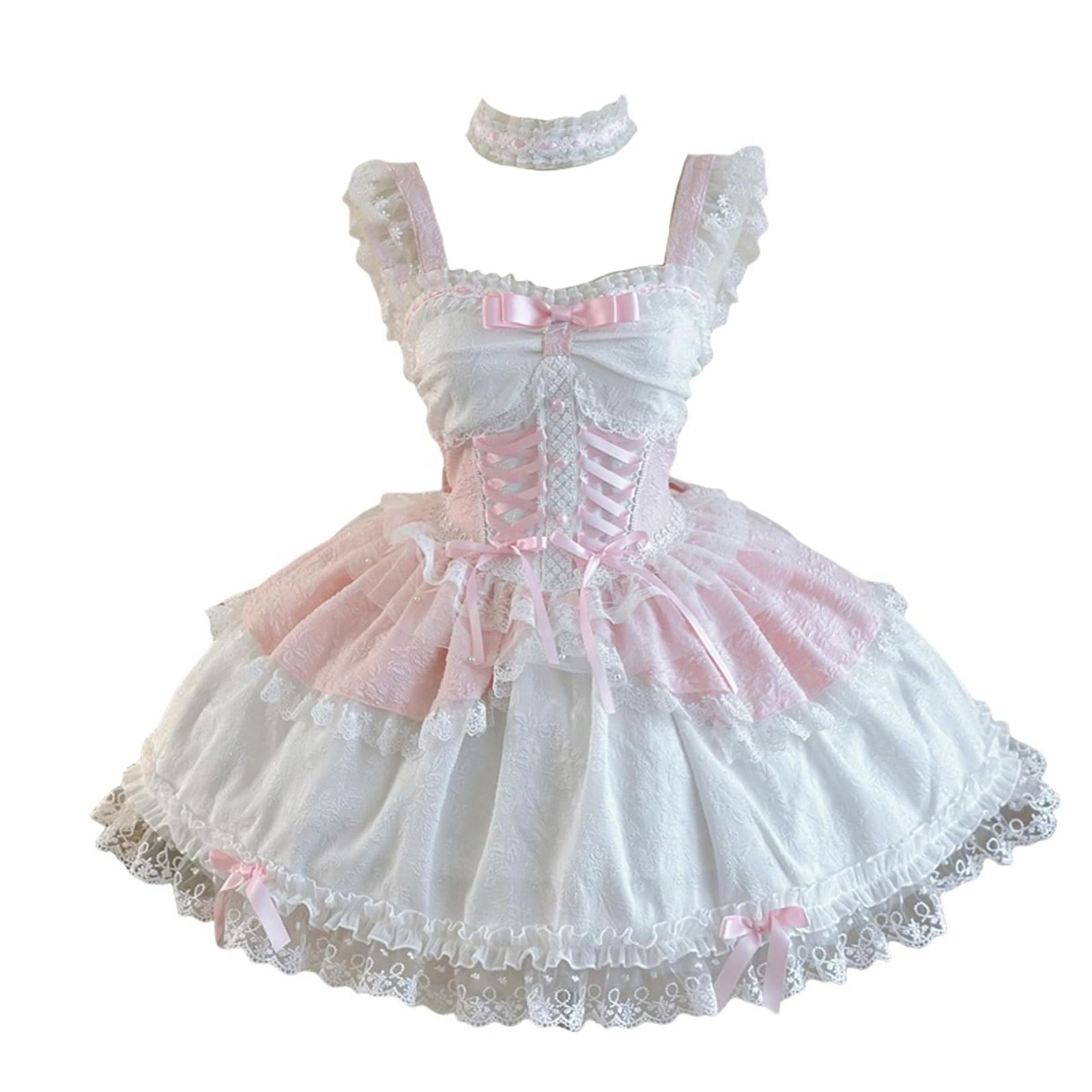 新品 [トクとユウ] ロリータ JSK ワンピース ゴスロリ 森ガール 