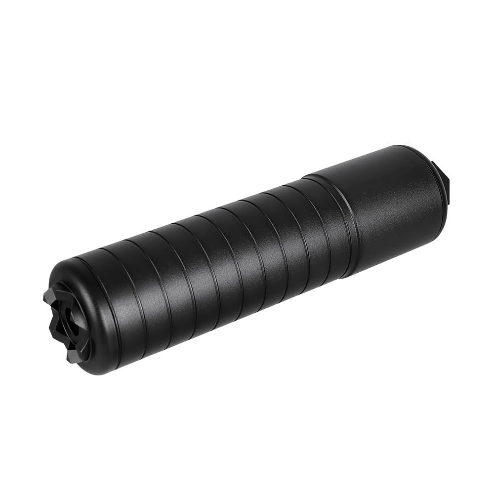 新品 ライラクス(LayLax) [SG サイレンサー・ロング]14mm 逆ネジ 4重減音構造「DOUBLE FLAT GRADE」振動伝達の抑制 高い減音効果