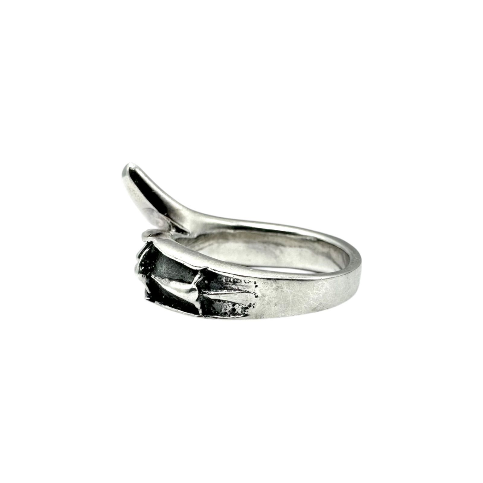 トカゲのしっぽ】リザード テール Silver 925 刻印 Design Ring 