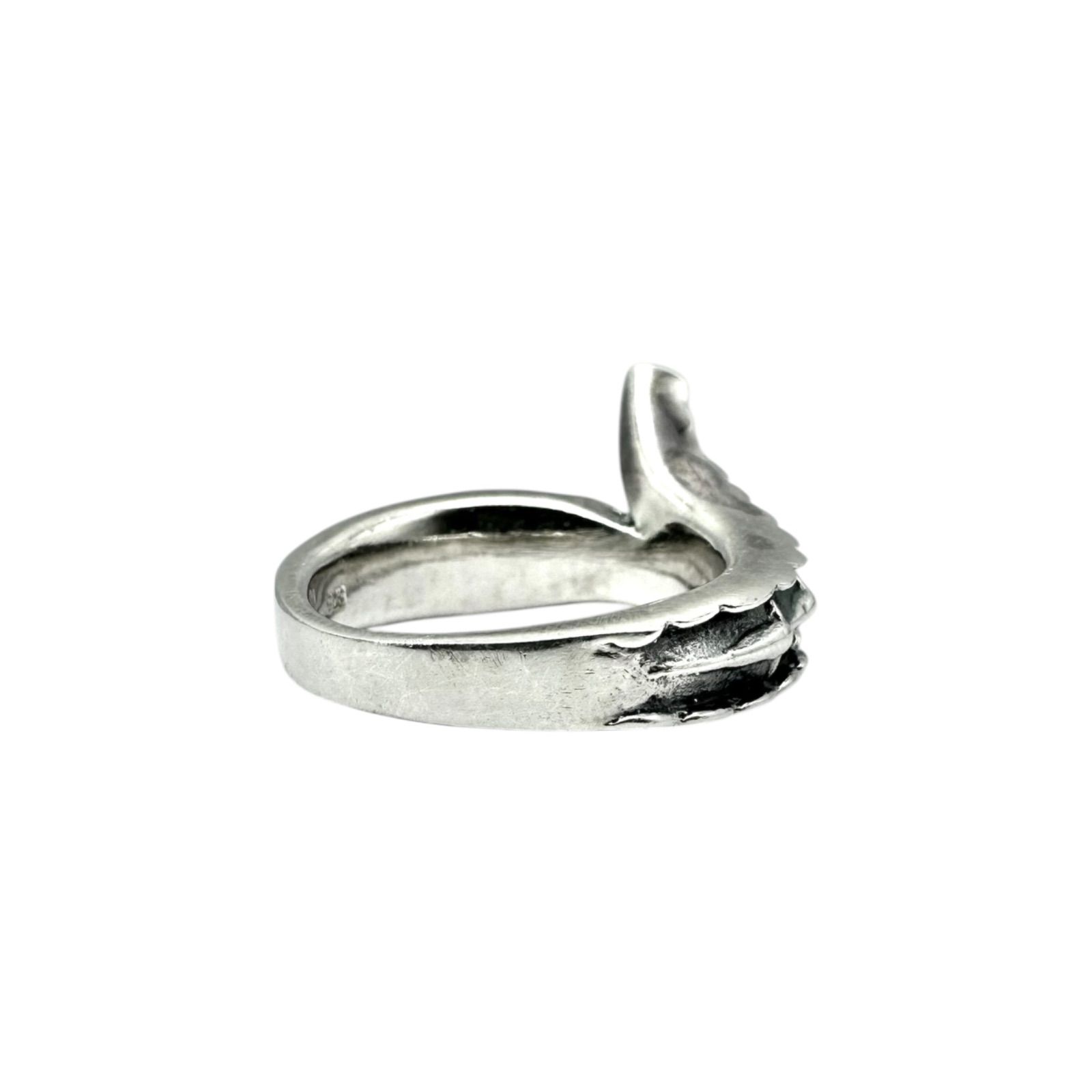 トカゲのしっぽ】リザード テール Silver 925 刻印 Design Ring 