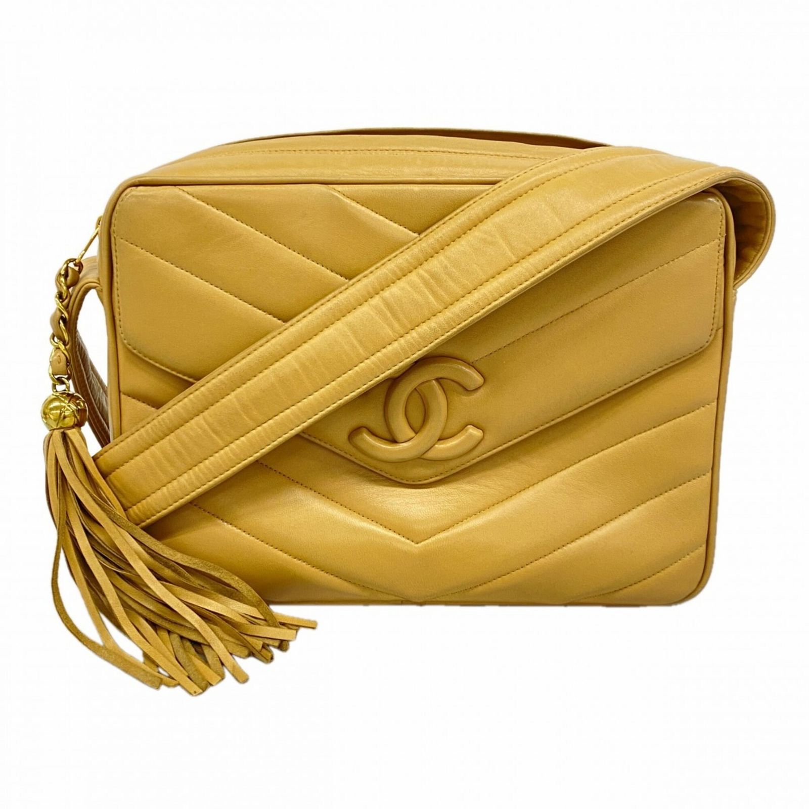 シャネル(Chanel) シャネル ショルダーバッグ Vステッチ ショルダー 
