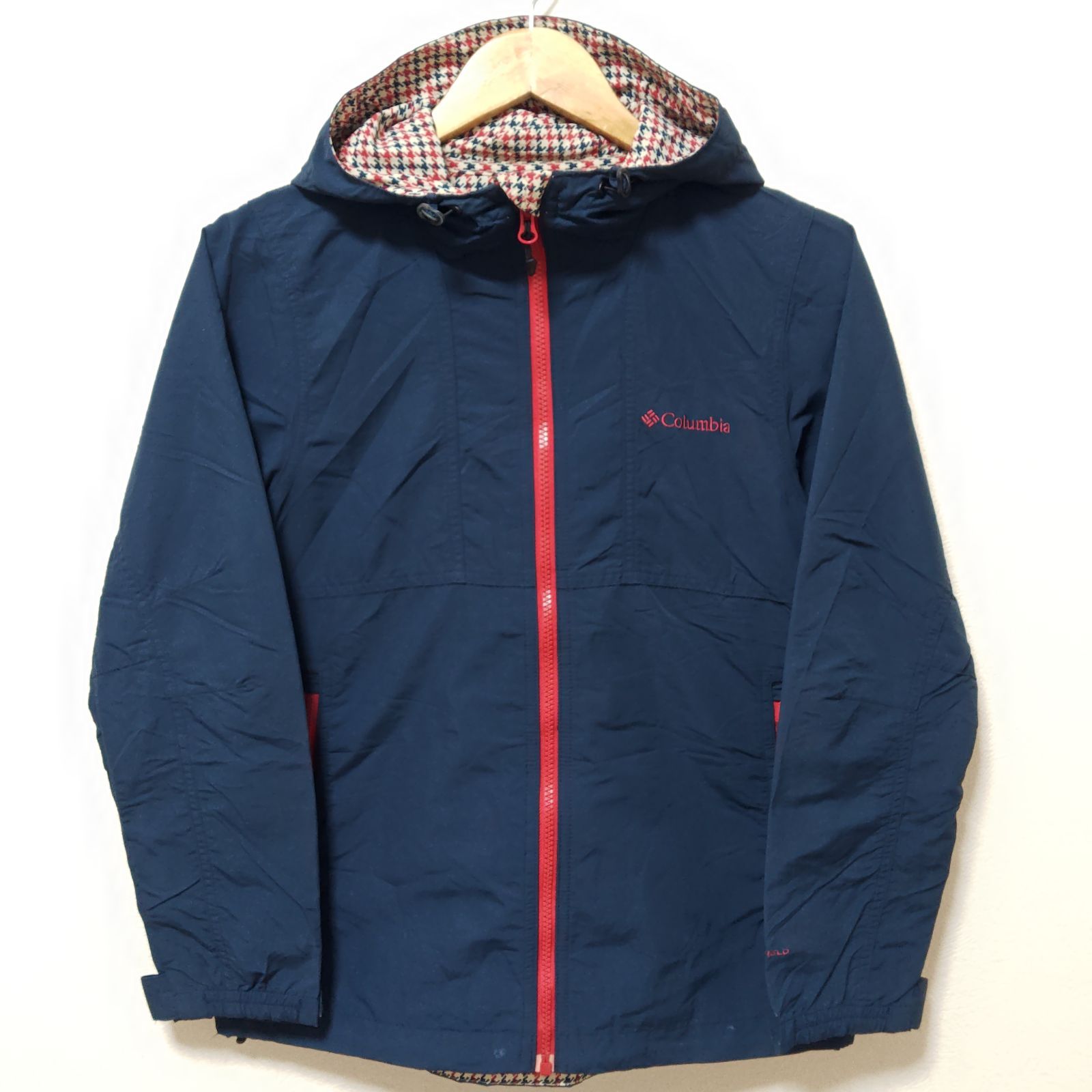 美配色バイカラー【Columbia】コロンビア マウンテンパーカー ナイロン 