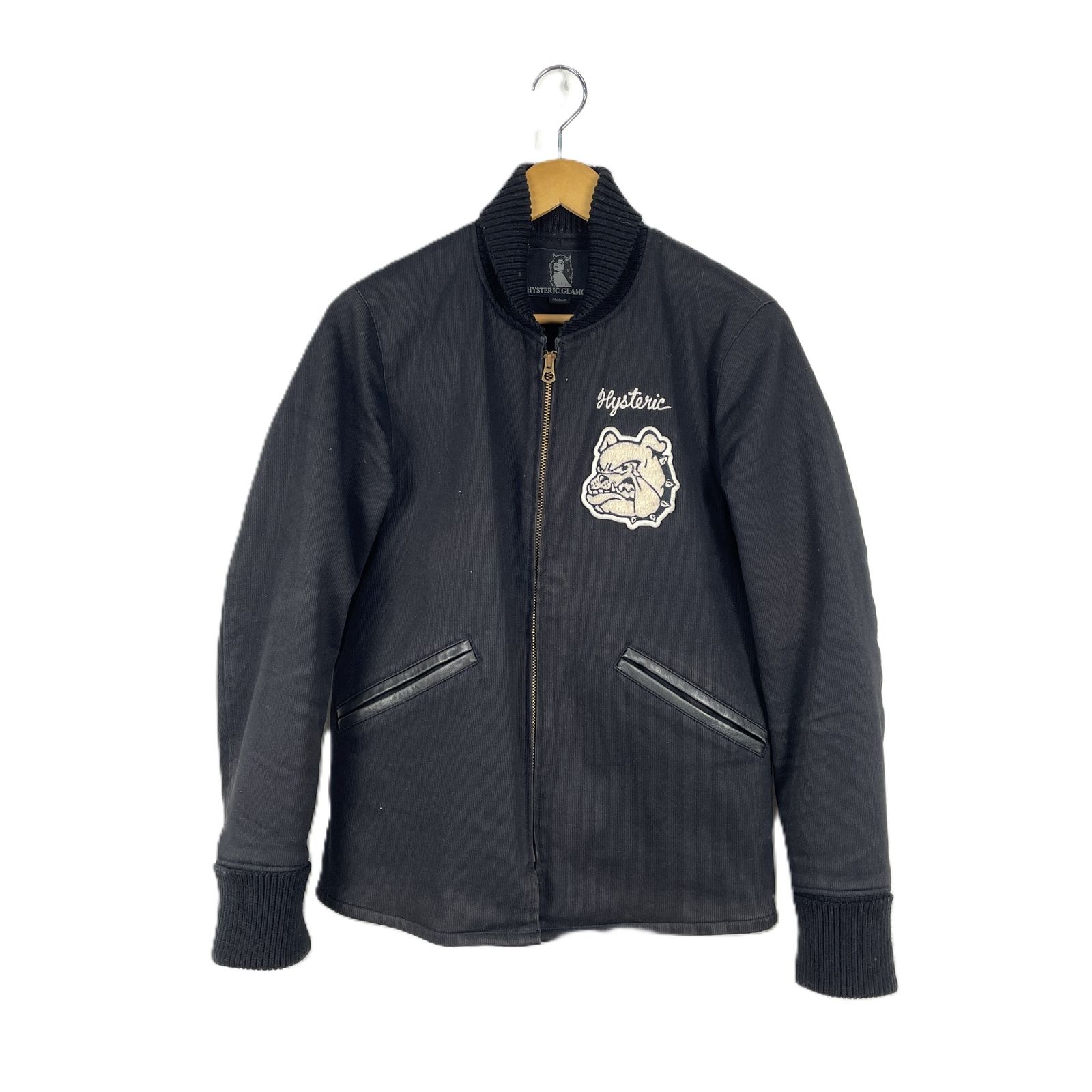 HYSTERIC GLAMOUR ヒステリックグラマー 0221AB04 ブルドックワッペン 