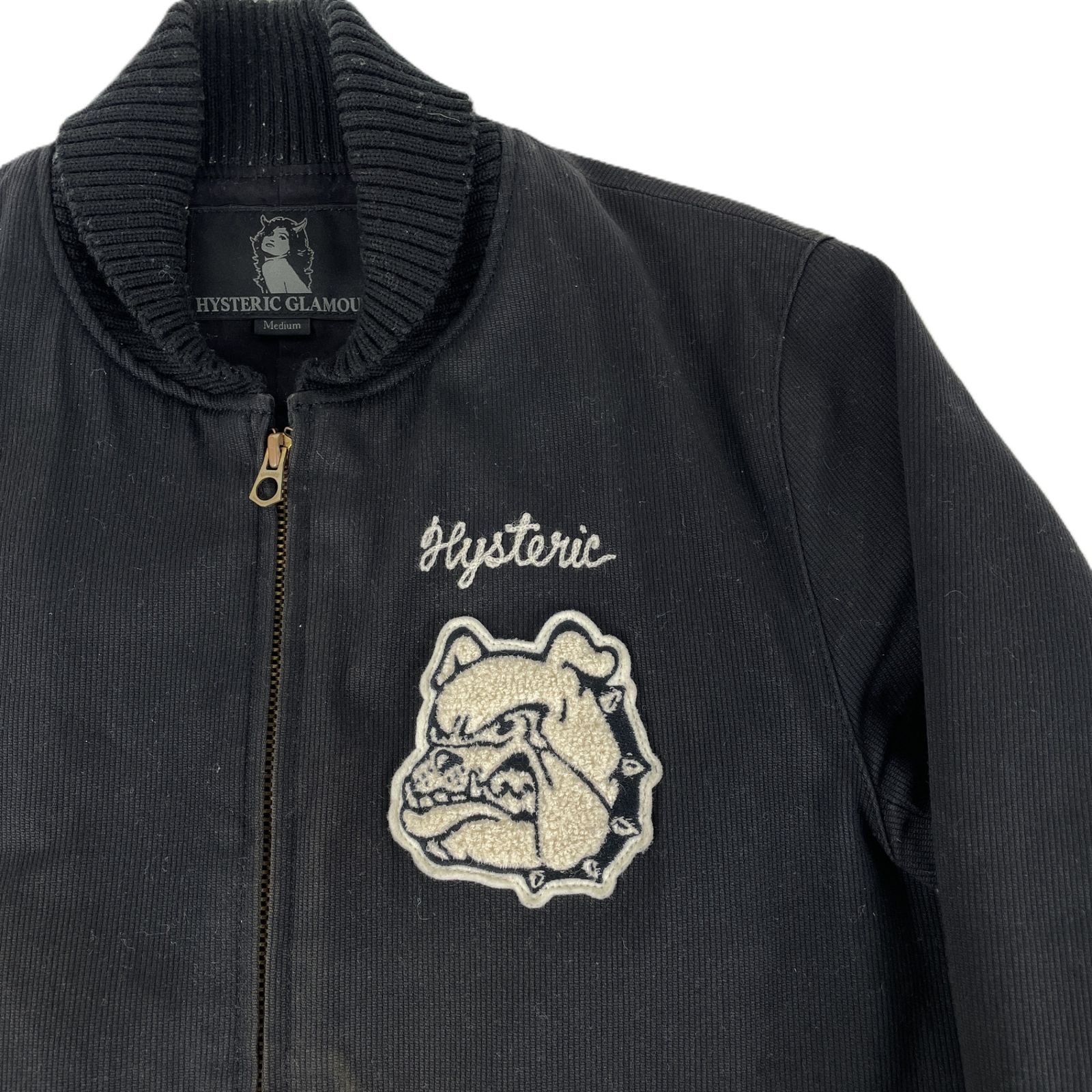 HYSTERIC GLAMOUR ヒステリックグラマー 0221AB04 ブルドックワッペン 
