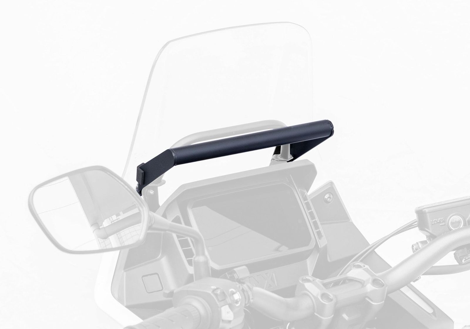 新品 キジマ(Kijima) バイク マウントバーステー 22.2mm ブラック NX400('24-) 204-0713