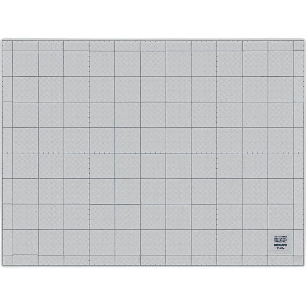 新品 コクヨ カッターマット 両面 600×450mm グレー マ-43M