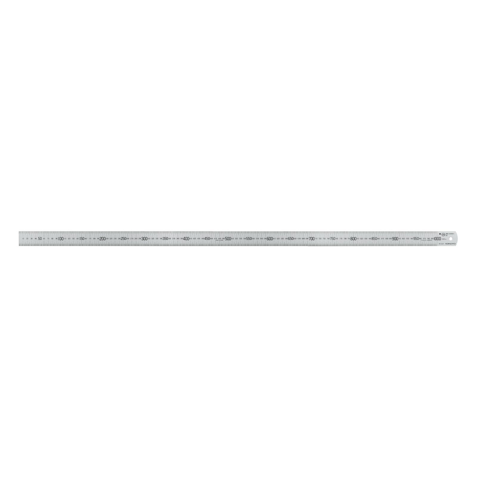 新品 コクヨ ステンレス直定規 100cm TZ-1347
