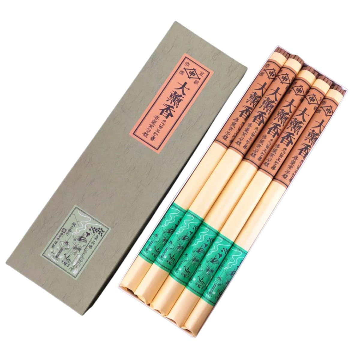 新品 生地大薫香 尺二寸10入 （紙箱） 梅栄堂 #506 寺院様向け 長寸 大薫香