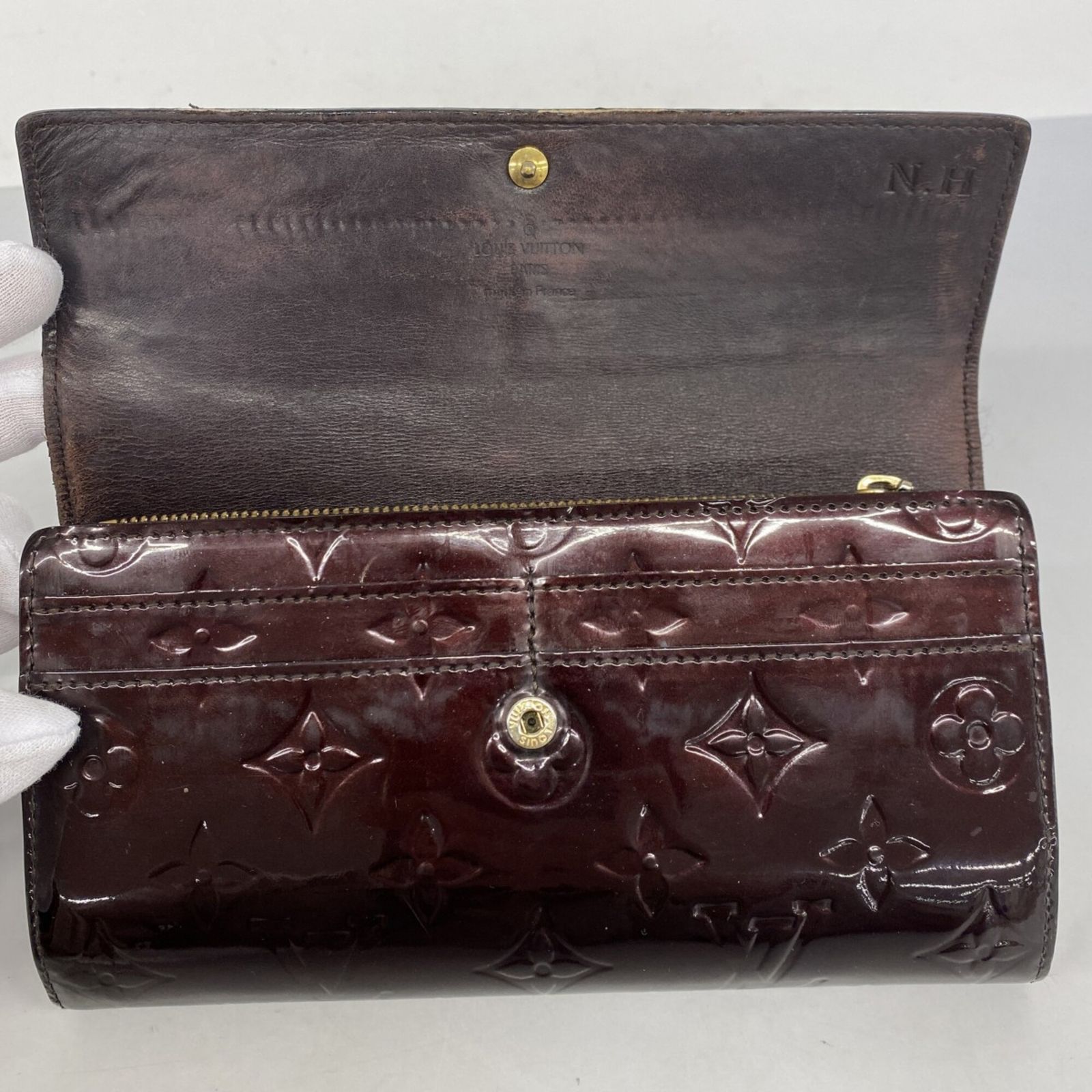 ルイ・ヴィトン(Louis Vuitton) ルイ・ヴィトン 長財布 ヴェルニ