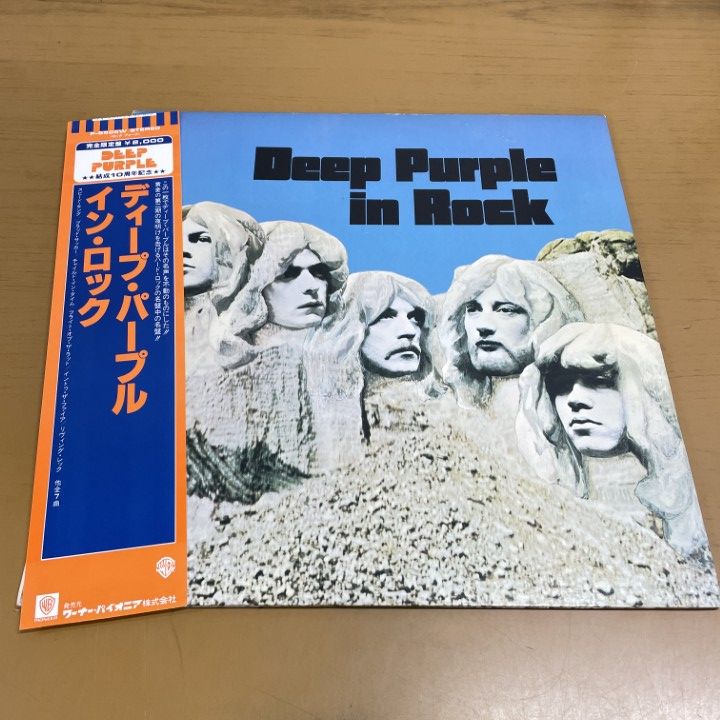 △01)【1点限り!】【帯付き】ディープ・パープル/DEEP PURPLE/In Rock 