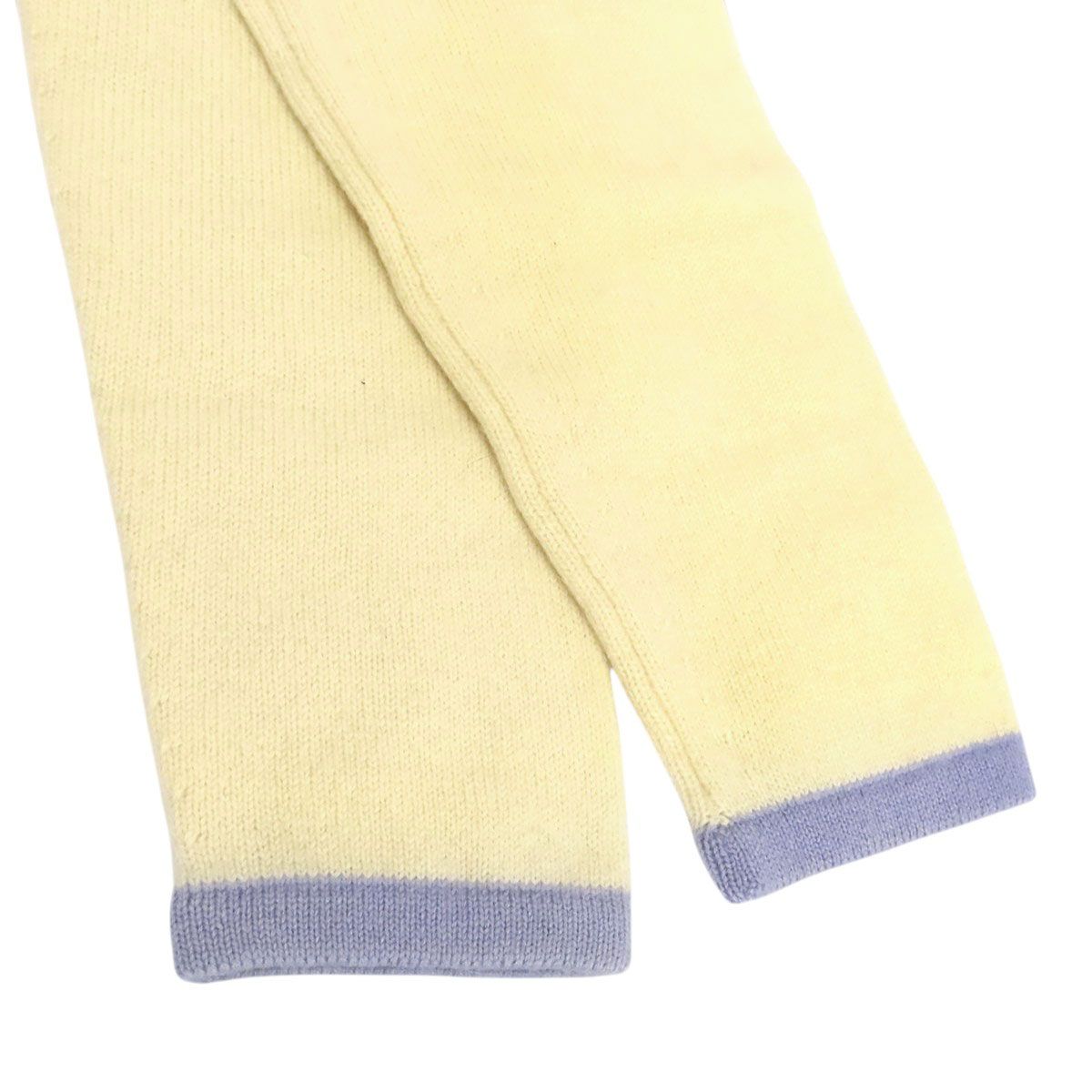 シャネル ロゴボタン カシミヤ ニット アンサンブル P10155WO2396 レディース イエロー CHANEL 【中古】 【アパレル・小物】 シャネル ロゴボタン カシミヤ ニット アンサンブル P10155WO2396
