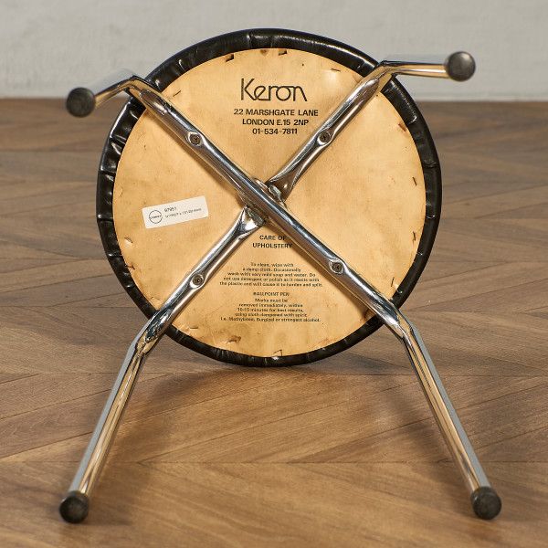 椅子・ソファ イギリス スチール Keron インダストリアル スツール 英国 工業系 シンプル 腰掛け 鉄脚 イス モダン 椅子 ダイニング チェア #97951 椅子・ソファ イギリス スチール Keron インダストリアル スツール