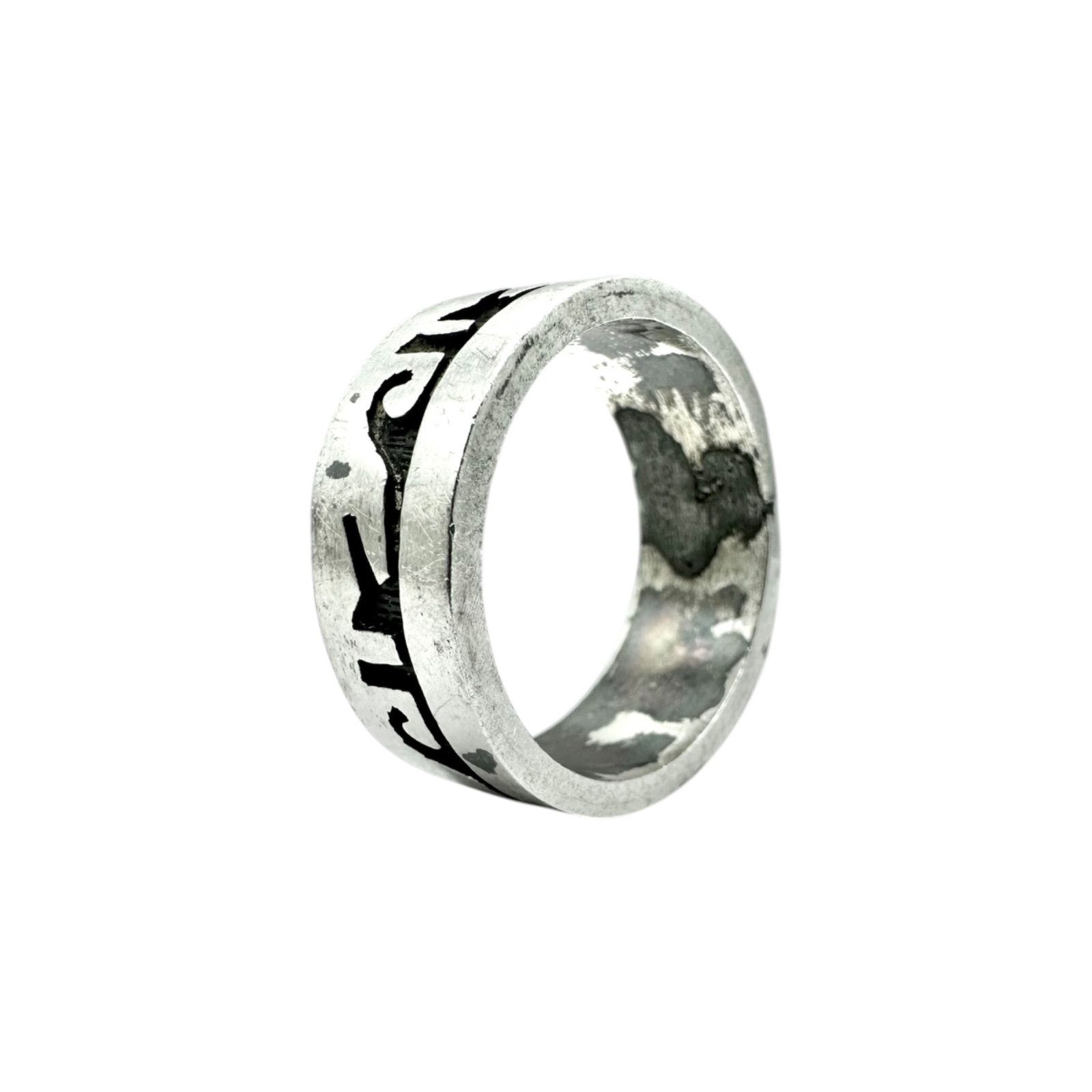 無骨な存在感】STERLING トライバル Silver 925 刻印 90s Vintage 