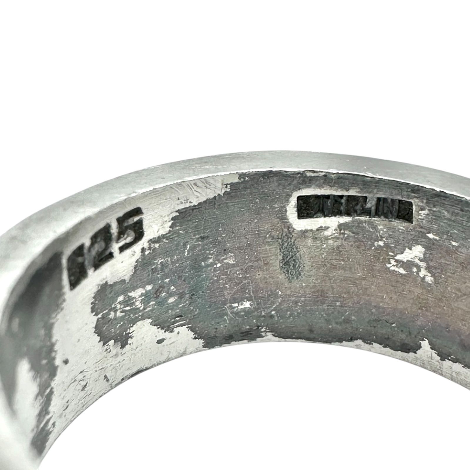 無骨な存在感】STERLING トライバル Silver 925 刻印 90s Vintage 