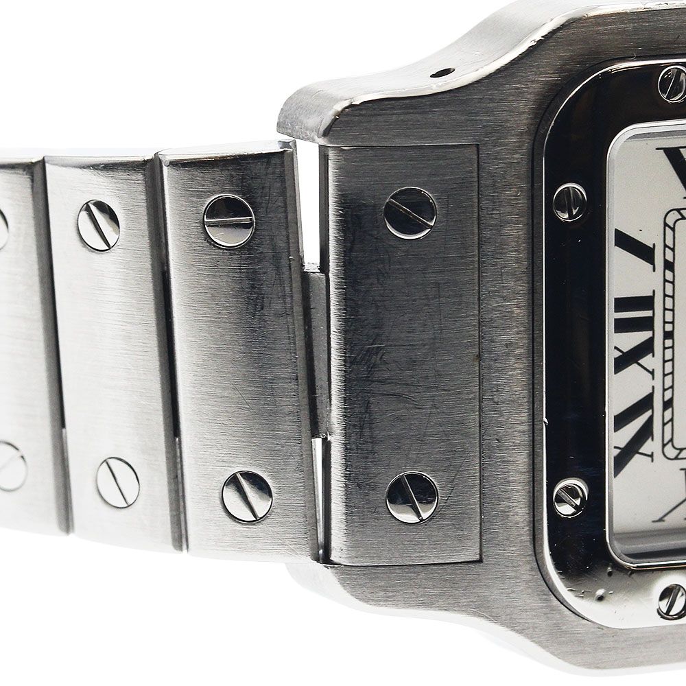 ジャンク カルティエ CARTIER W20098D6 サントスガルベXL デイト 自動