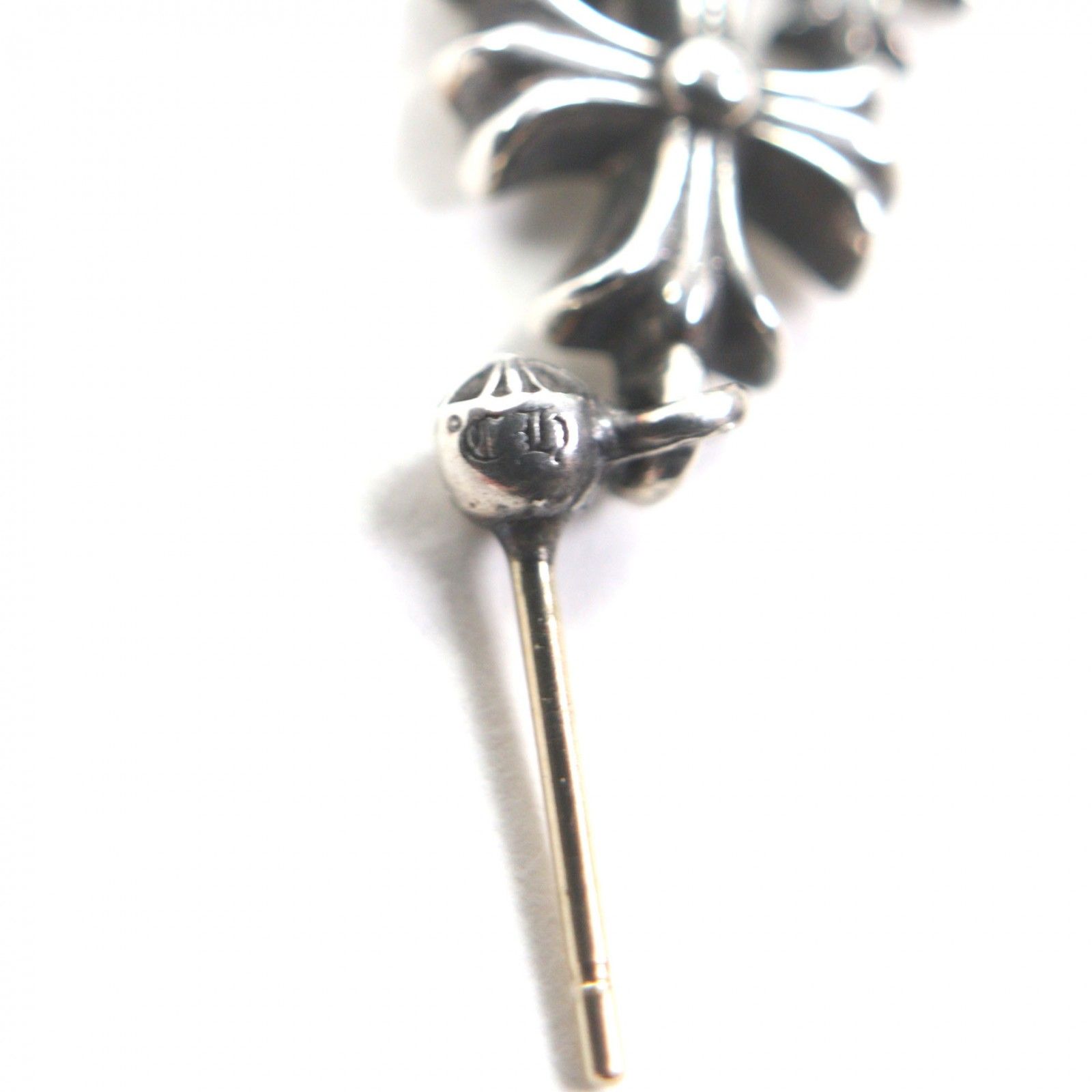 美品▽CHROME HEARTS クロムハーツ 3 CH CROSS DROP トリプルCHクロス 