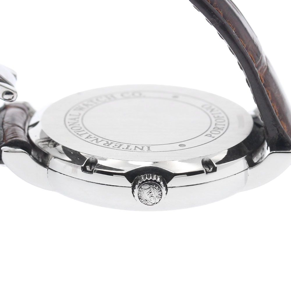 IWC SCHAFFHAUSEN IW356404 ポートフィノ デイト 自動巻き ボーイズ