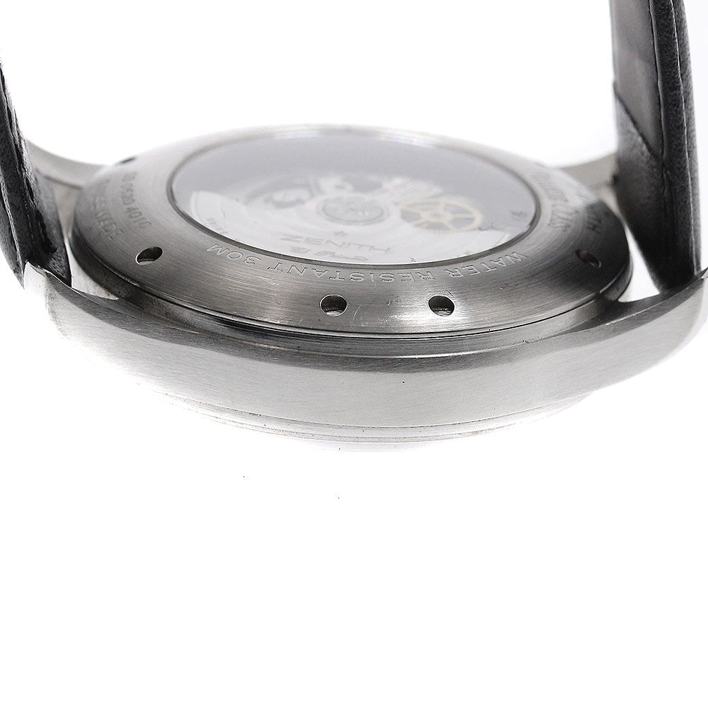  ゼニス ZENITH 03.0520.4010 エルプリメロ クロノグラフ ビッグデイト 自動巻き メンズ _949768 ロンT 自動巻き時計 腕時計(アナログ)