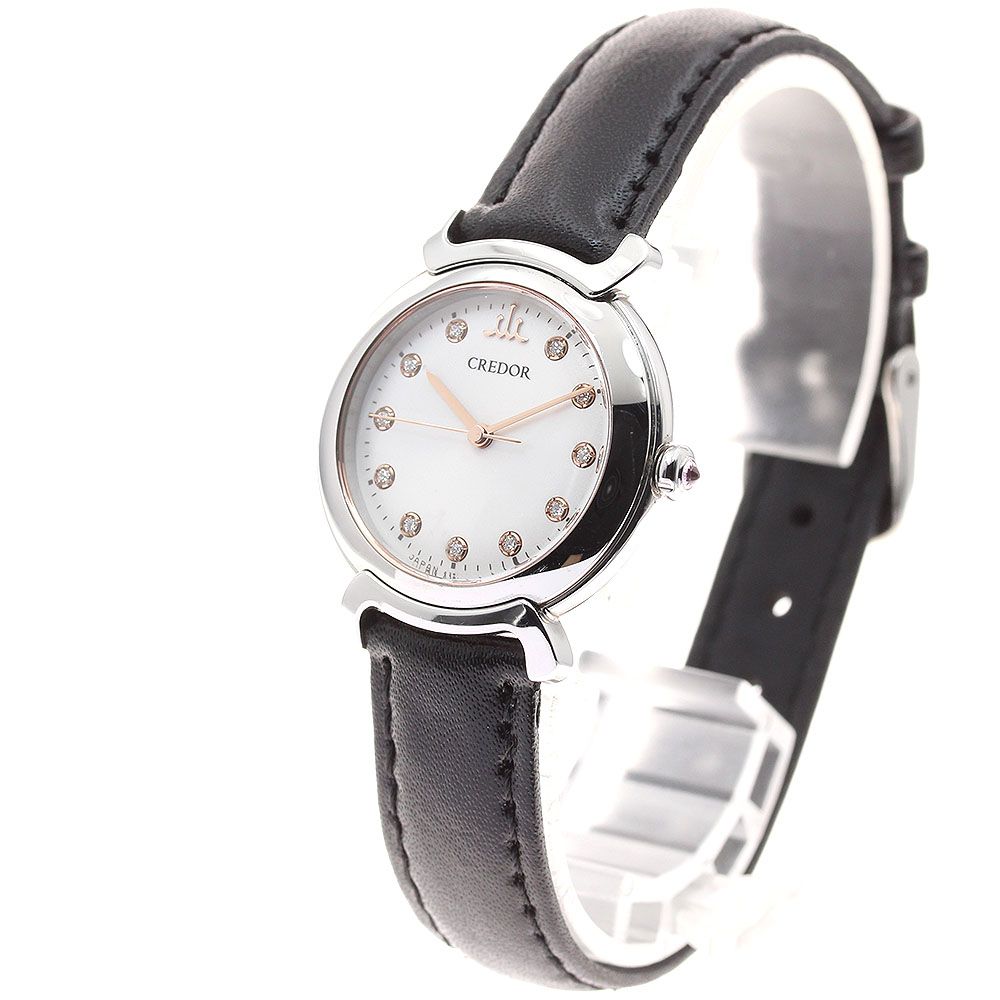セイコー SEIKO 4J81-0BB0/GSAS923 クレドール リネアルクス 限定モデル 11Pダイヤ クォーツ レディース _945141 セイコー SEIKO 4J81-0BB0/GSAS923 クレドール リネアルクス 限定