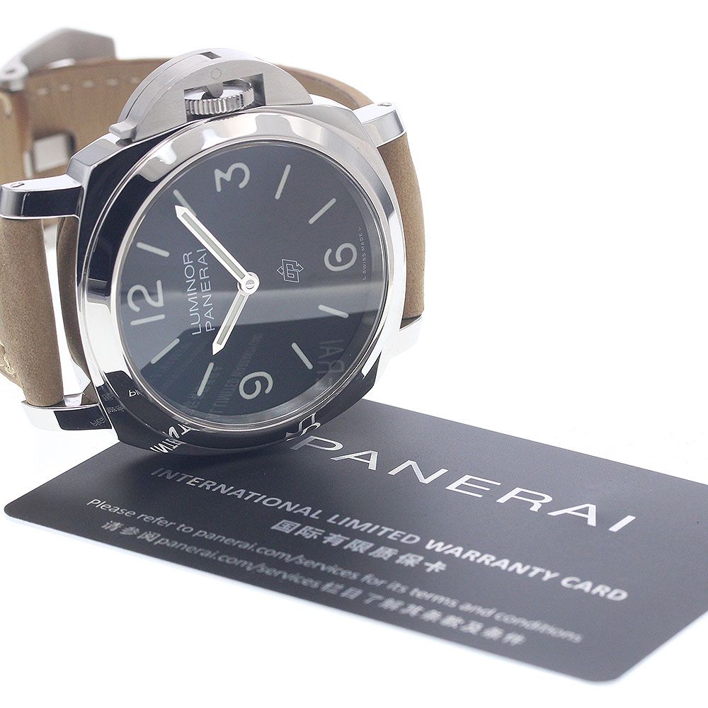 パネライ PANERAI PAM01086 ルミノール ベース ロゴ 44ｍｍ 手巻き メンズ 良品 保証書付き_951447 パネライ PANERAI PAM01086 ルミノール ベース ロゴ 44mm 手巻き