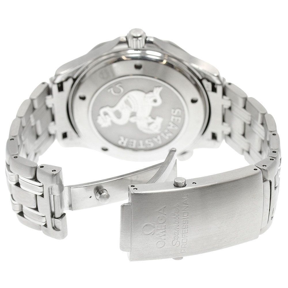  オメガ OMEGA 2220.80 シーマスター300 コーアクシャル デイト 自動巻き メンズ _899099 春夏対応 自動巻き時計 腕時計(アナログ)