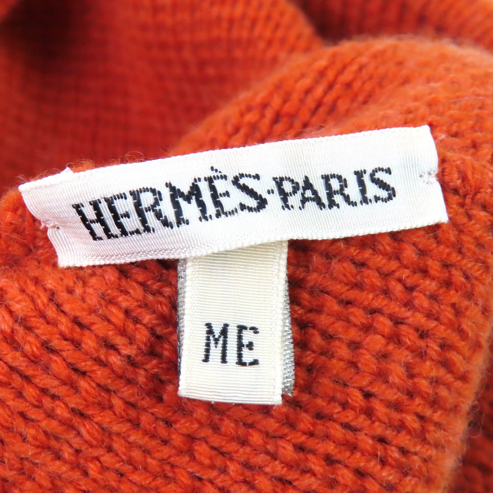 極美品△HERMES エルメス ヴィンテージ カシミヤ マルジェラ期 H柄編み