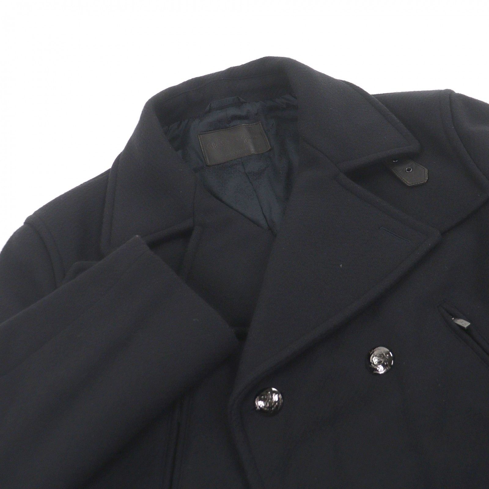 美品□Salvatore Ferragamo サルヴァトーレフェラガモ バージンウール