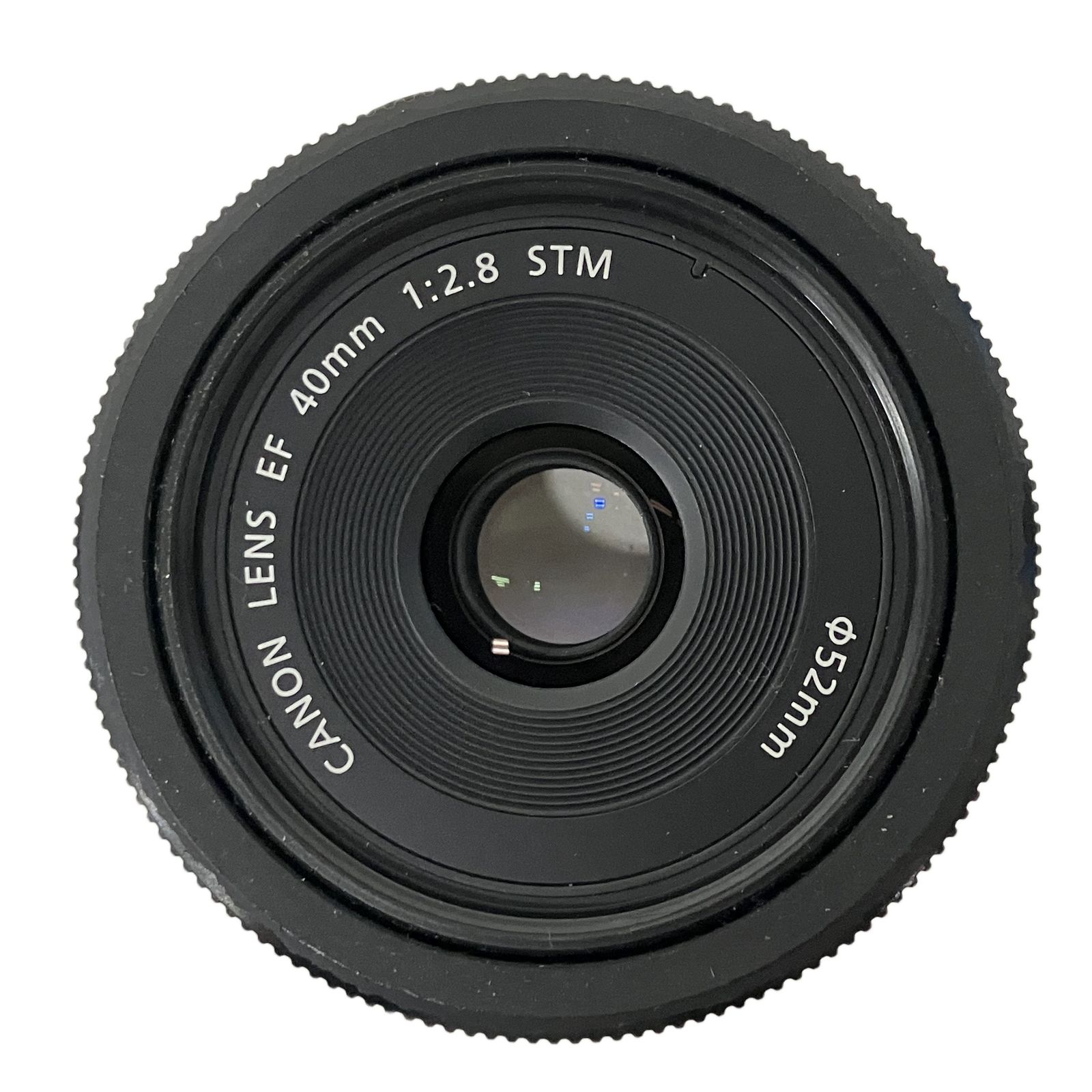 Canon キャノン LENS EF40mm 1:2.8STM Φ52mm カメラレンズ ジャンク 