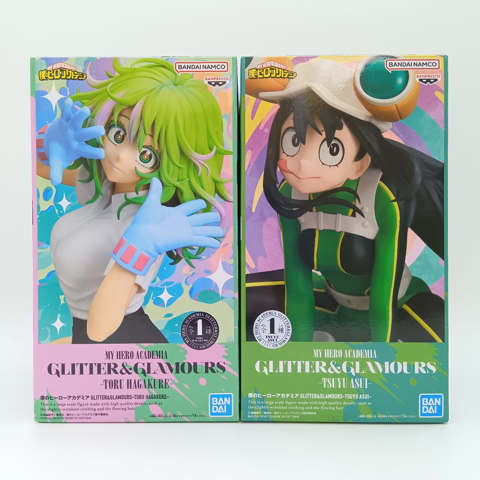 未開封】葉隠透 蛙吹梅雨 2体セット 僕のヒーローアカデミア ヒロアカ